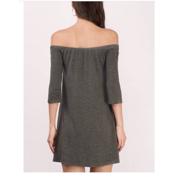 TOBI Ollie Grey Shift Dress size Small🔮 - Picture 4 of 7